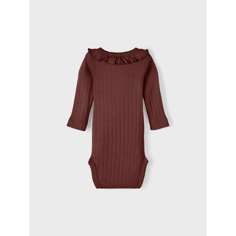 lil'atelier - RACHEL LS SLIM BODY HEA LIL - rum rasin-Body-Lil'Atelier-Ollifant.dk