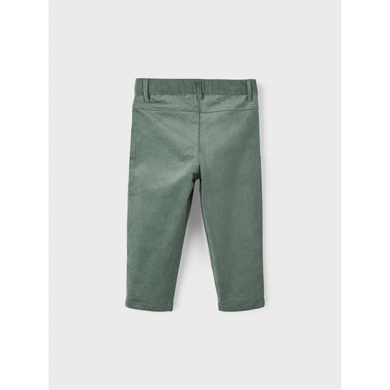 lil'atelier - RYAN HW REG AN CORD PANT - grøn-Bukser-Lil'Atelier-Ollifant.dk