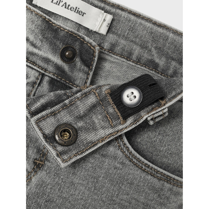 lil'atelier - RYAN REG JEANS 4204-IN LIL - Light Grey Denim-Bukser-Lil'Atelier-Ollifant.dk