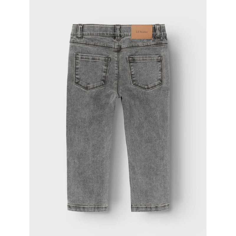 lil'atelier - RYAN REG JEANS 4204-IN LIL - Light Grey Denim-Bukser-Lil'Atelier-Ollifant.dk