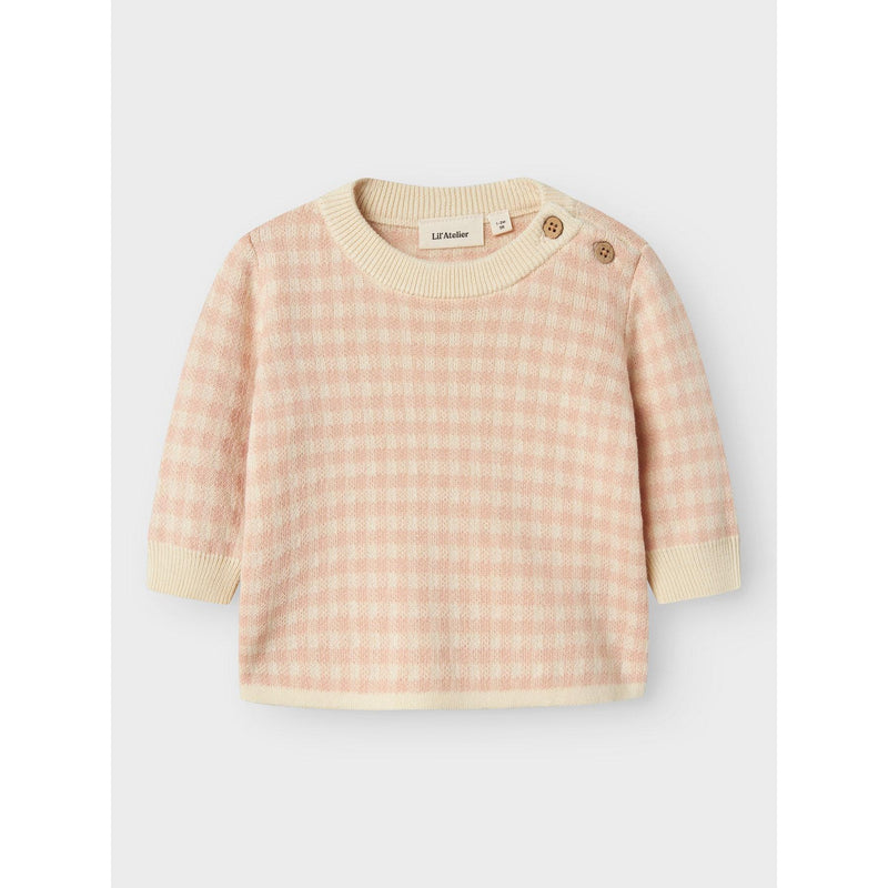 Lil'Atelier Strik NADIE - Camero Rose-bluse-Lil'Atelier-Ollifant.dk