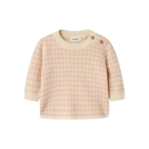 Lil'Atelier Strik NADIE - Camero Rose-bluse-Lil'Atelier-Ollifant.dk