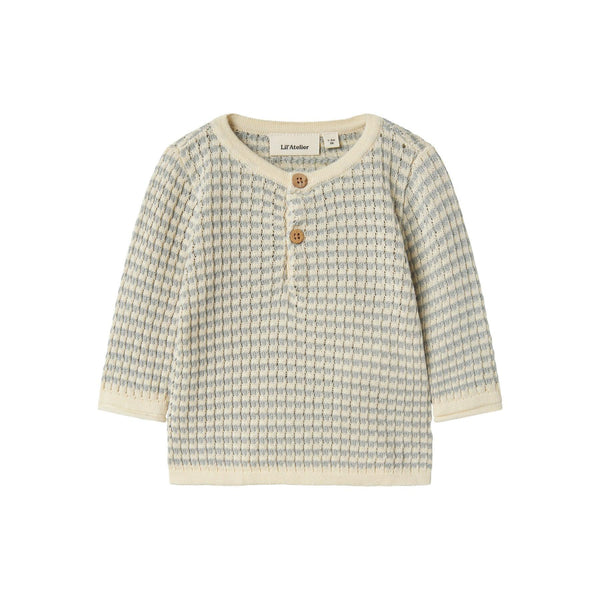 Lil'Atelier Strik NELSON - Pigeon-bluse-Lil'Atelier-Ollifant.dk