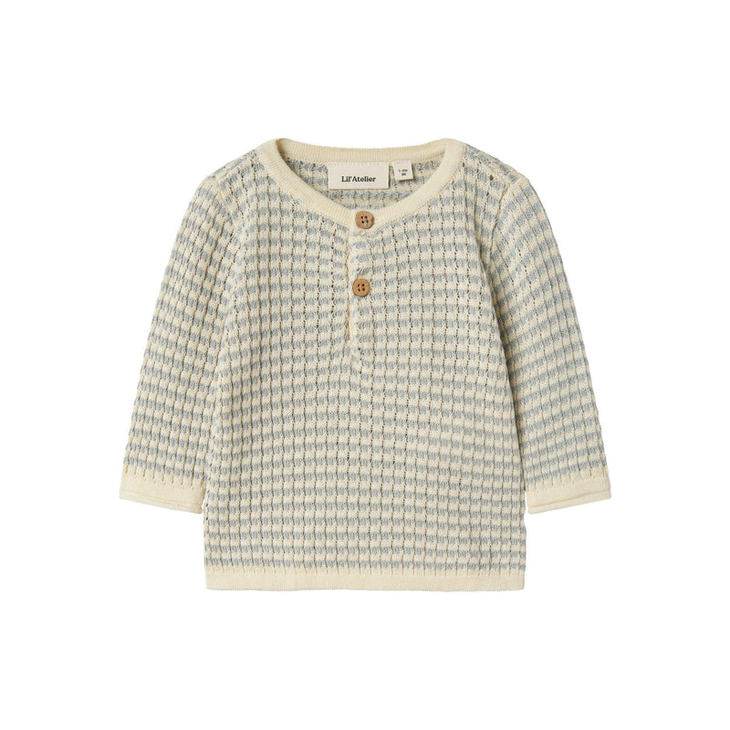 Lil'Atelier Strik NELSON - Pigeon-bluse-Lil'Atelier-Ollifant.dk
