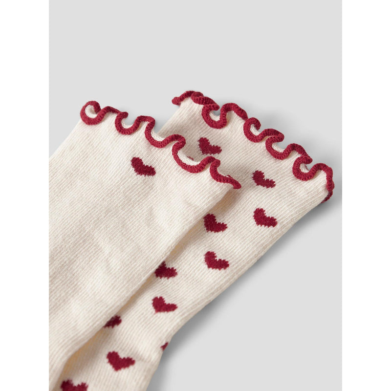 Lil'Atelier Strømper 2pak ROSITA - Turtledove-Strømper-Lil'Atelier-Ollifant.dk