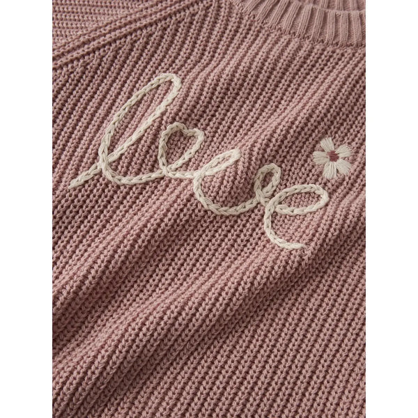Lil'Atelier Sweater EMLEN - Misty Rose-Sweater-Lil'Atelier-Ollifant.dk