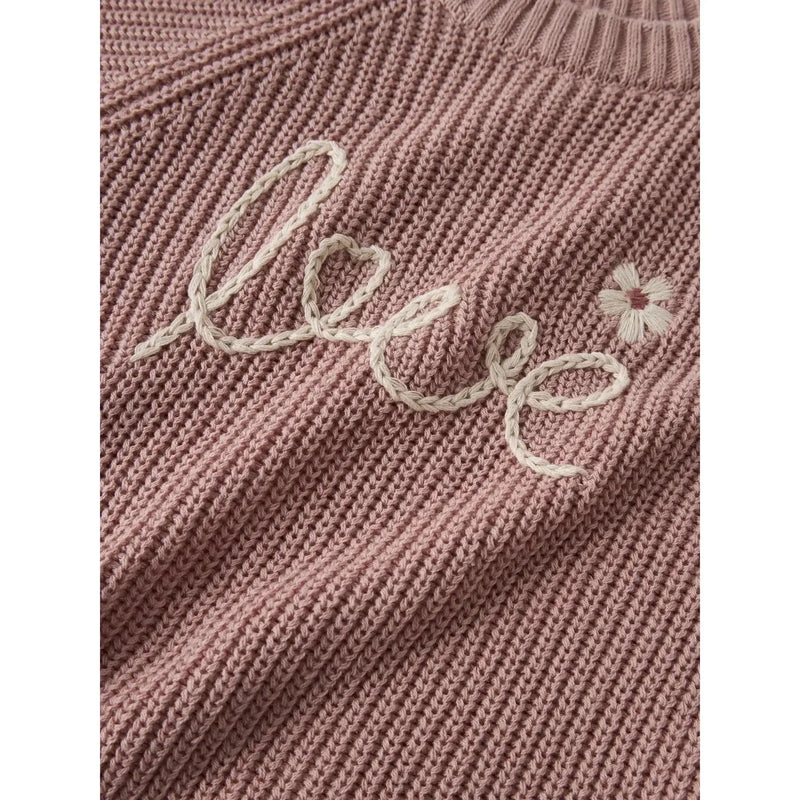 Lil'Atelier Sweater EMLEN - Misty Rose-Sweater-Lil'Atelier-Ollifant.dk
