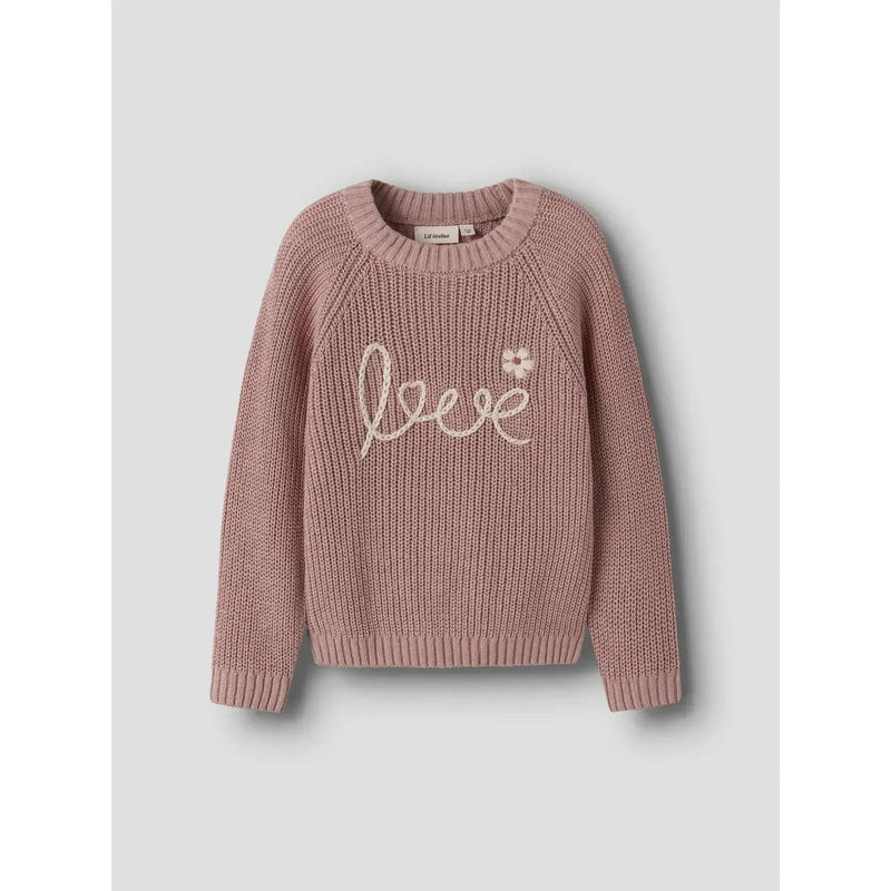 Lil'Atelier Sweater EMLEN - Misty Rose-Sweater-Lil'Atelier-Ollifant.dk