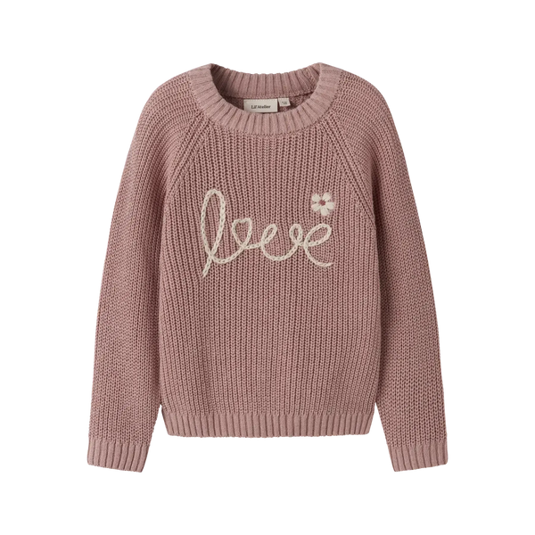 Lil'Atelier Sweater EMLEN - Misty Rose-Sweater-Lil'Atelier-Ollifant.dk