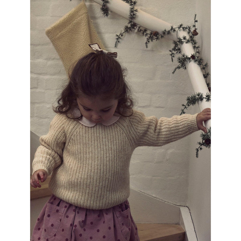 Lil'Atelier Sweater RUMBA - Oxford Tan-Sweater-Lil'Atelier-Ollifant.dk