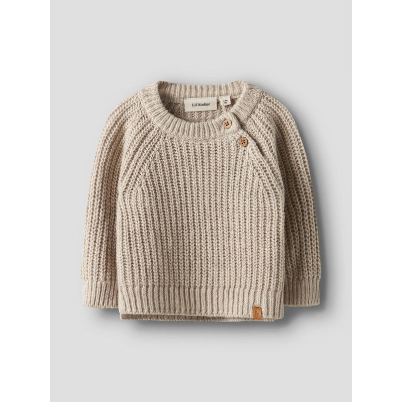Lil'Atelier Sweater RUMBA - Oxford Tan-Sweater-Lil'Atelier-Ollifant.dk