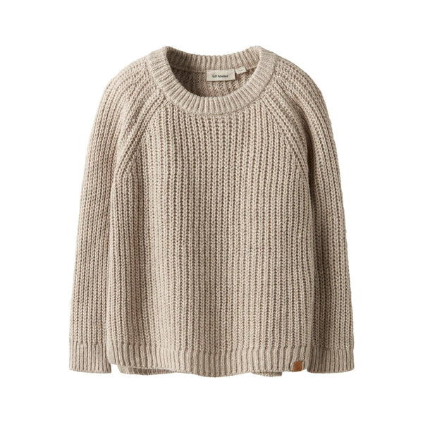 Lil'Atelier Sweater RUMBA - Oxford Tan-Sweater-Lil'Atelier-Ollifant.dk