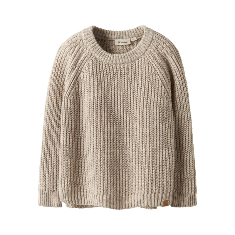 Lil'Atelier Sweater RUMBA - Oxford Tan-Sweater-Lil'Atelier-Ollifant.dk