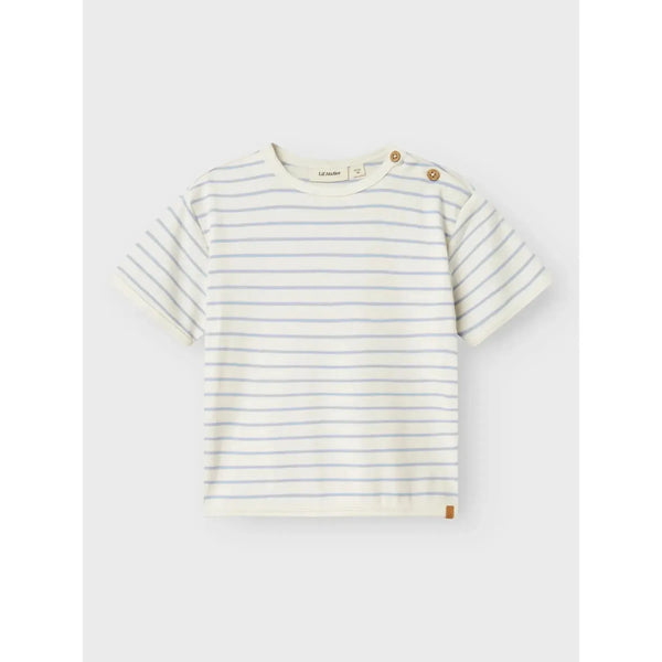 Lil'Atelier T-shirt GEO - Zen blue-t-shirt-Lil'Atelier-Ollifant.dk