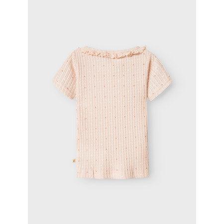 Lil'Atelier T-shirt HULLA HUA - Peach Blush-t-shirt-Lil'Atelier-Ollifant.dk