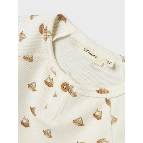 Lil'Atelier T-shirt LAVO ENI - Paper Boat-t-shirt-Lil'Atelier-Ollifant.dk
