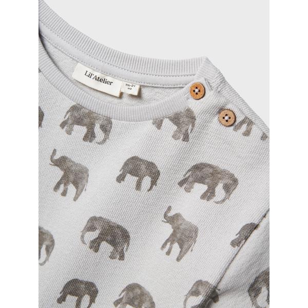 Lil'Atelier Trøje DIAS - Vapor blue elephant-Trøje-Lil'Atelier-Ollifant.dk