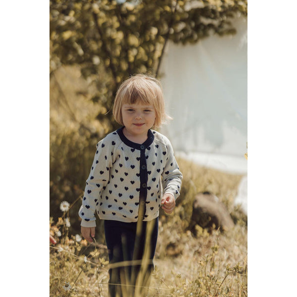 Lil'paradise Copenhagen Cardigan ABBY - Heart-Cardigan-Lil' Paradise Copenhagen-Ollifant.dk