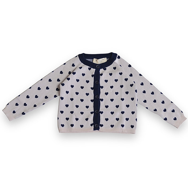 Lil'paradise Copenhagen Cardigan ABBY - Heart-Cardigan-Lil' Paradise Copenhagen-Ollifant.dk