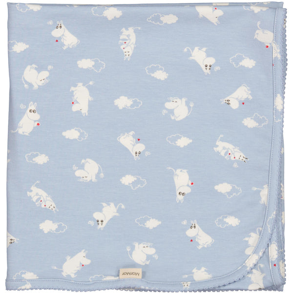 MarMar Babytæppe ALIDA - Blue Moomin-tilbehør-MarMar-Ollifant.dk