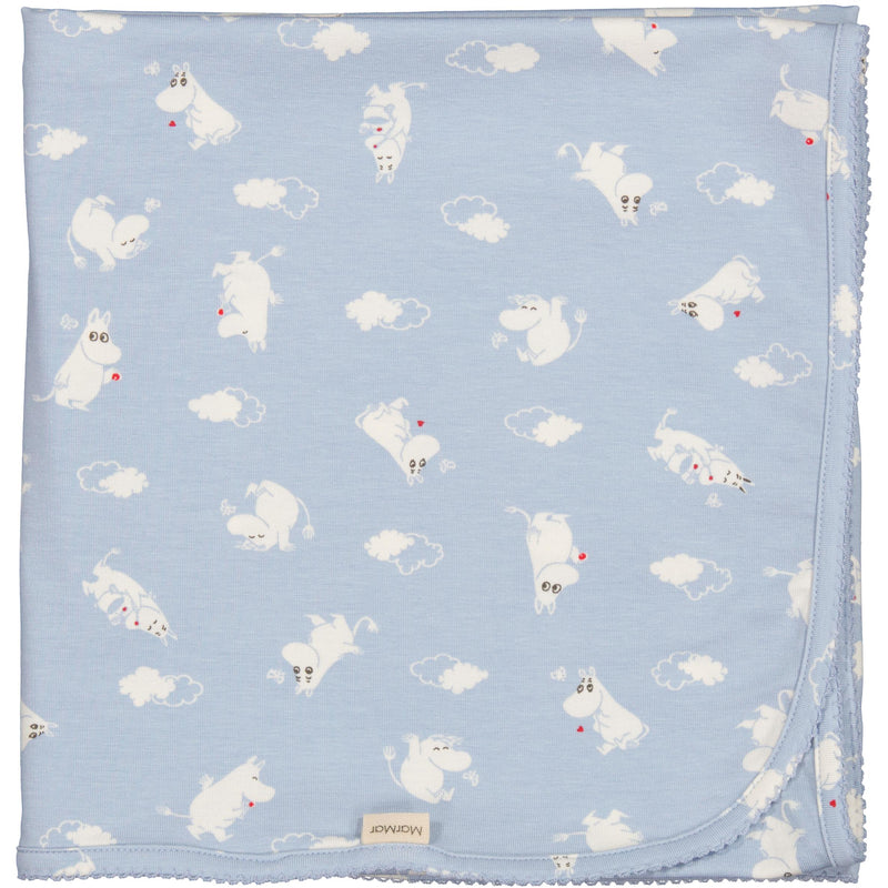 MarMar Babytæppe ALIDA - Blue Moomin-tilbehør-MarMar-Ollifant.dk