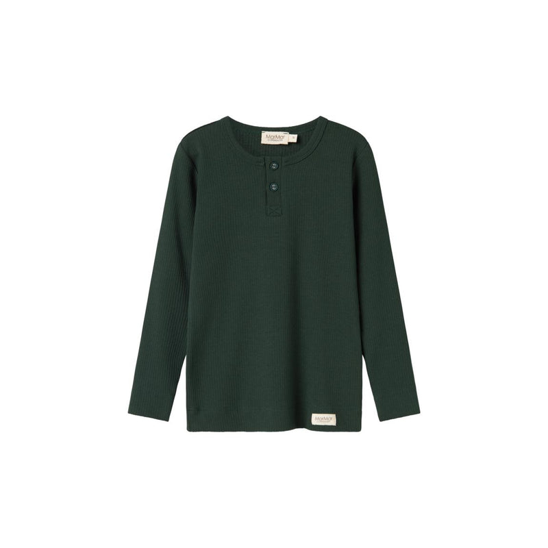 MarMar Bluse MODAL - Dark Leaf-bluse-MarMar-Ollifant.dk