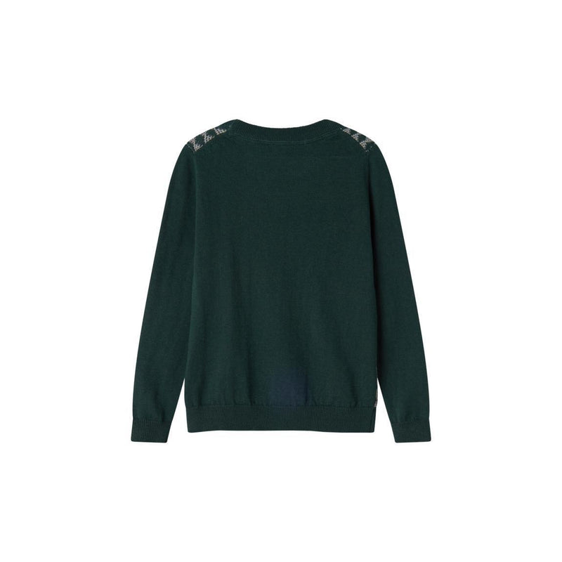 MarMar bluse TANO - Dark Leaf Pattern-Trøje-MarMar-Ollifant.dk