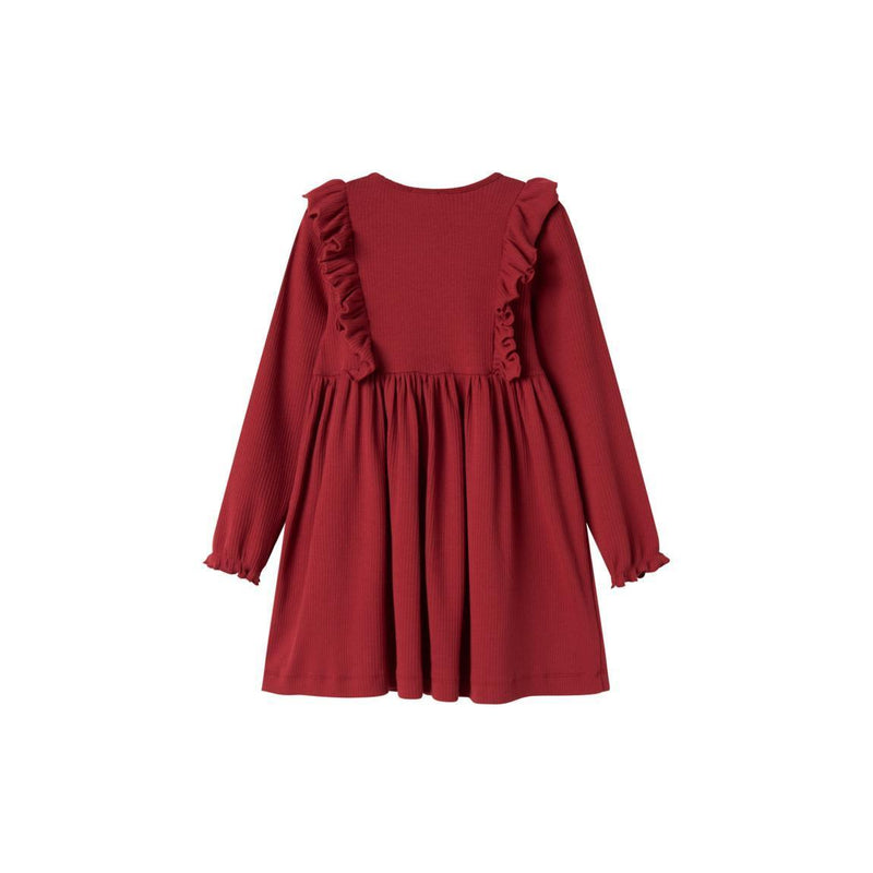 MarMar Kjole DIKTE - Hibiscus red-kjole-MarMar-Ollifant.dk