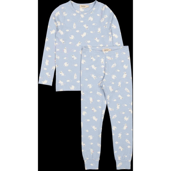 MarMar Natsæt - Blue Moomin-Nattøj-MarMar-Ollifant.dk