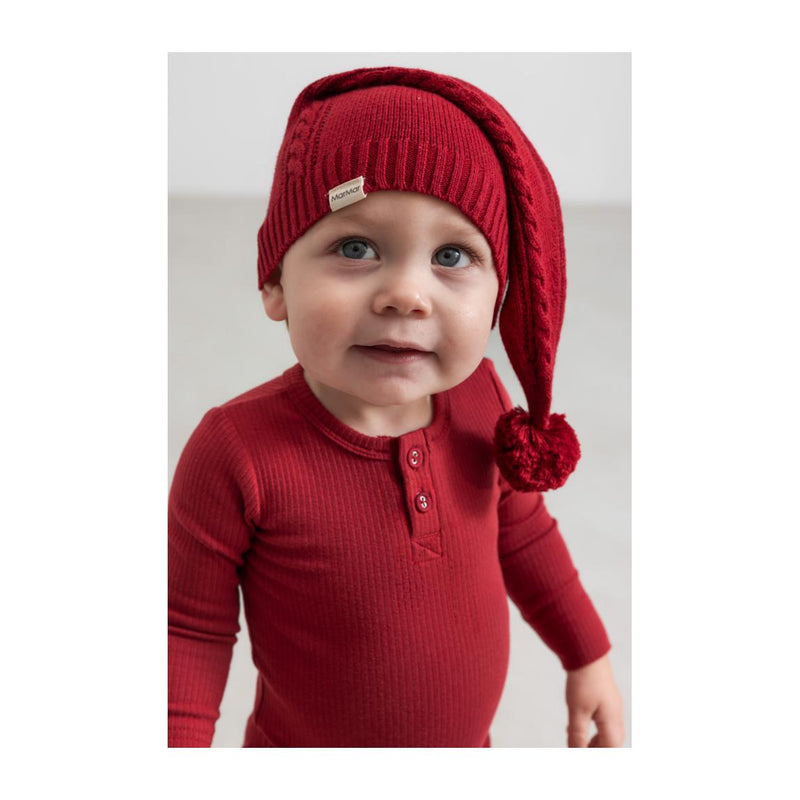 MarMar Nissehue ALFEN CABLE - Hibiscus red-nissehue-MarMar-Ollifant.dk