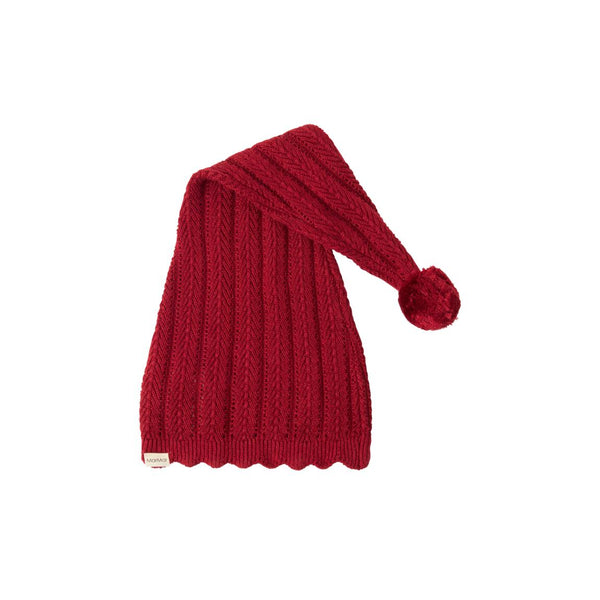 MarMar Nissehue ALFEN LACE - Hibiscus red-nissehue-MarMar-Ollifant.dk