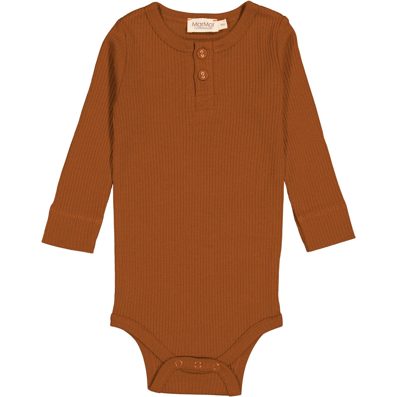 marmar - Plain Body LS - Spicy Caramel-Body-MarMar-Ollifant.dk