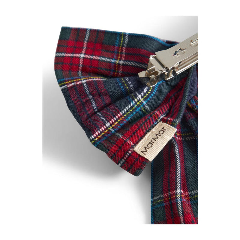 MarMar Sløjfe ALINA L - Check-hårspænder-MarMar-Ollifant.dk