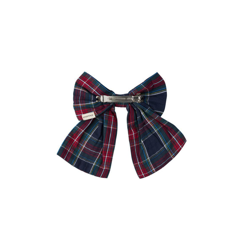 MarMar Sløjfe ALINA L - Check-hårspænder-MarMar-Ollifant.dk