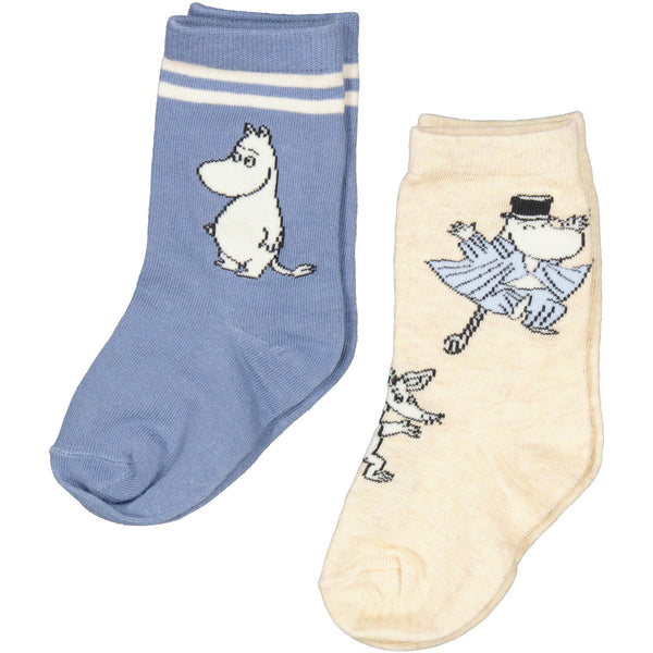MarMar Strømper 2pak - Dark Night Moomin-Strømper-MarMar-Ollifant.dk