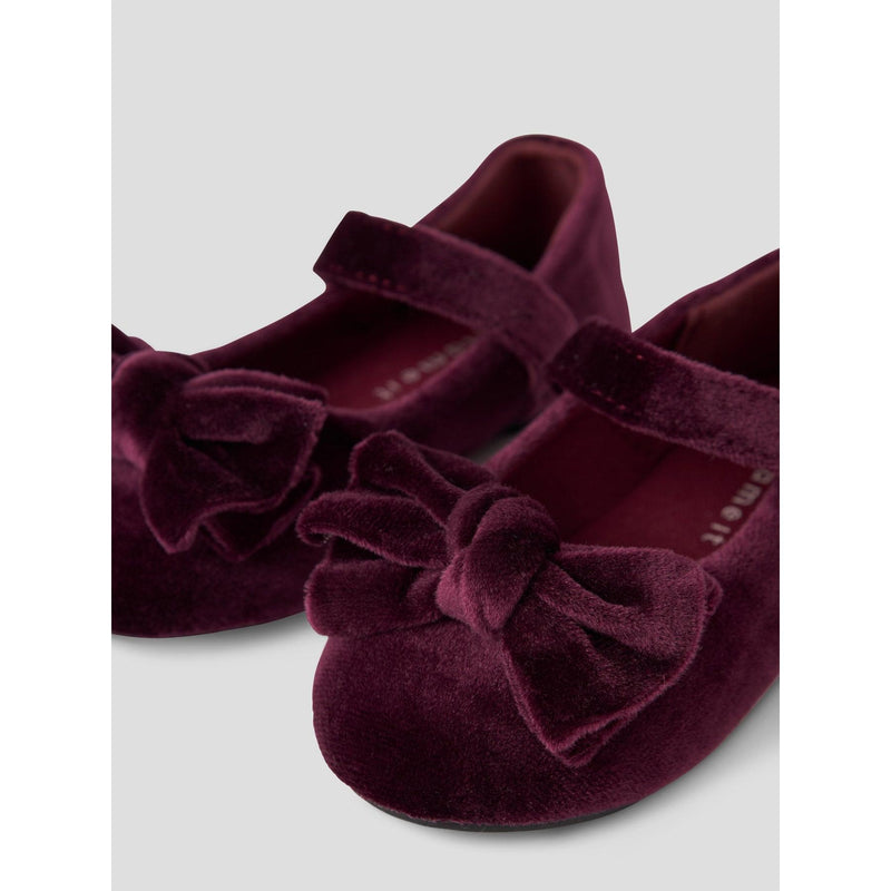 Name it Ballerina RIVA - Burgundy-ballerina-Name it-Ollifant.dk