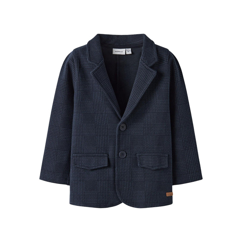 Name it Blazer ROBINO - Navy blazer/Check-Blazer-Name it-Ollifant.dk