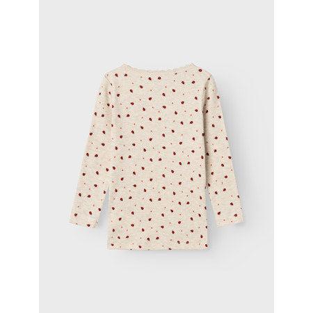 Name it Bluse DAB - Peyote Melange Mariehøns-Bluser-Name it-Ollifant.dk