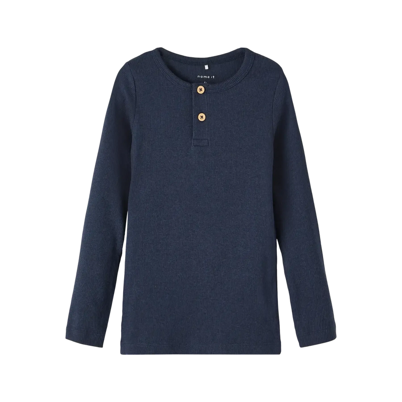Name it bluse KAB NOOS - Dark Sapphire-Bluser-Name it-Ollifant.dk