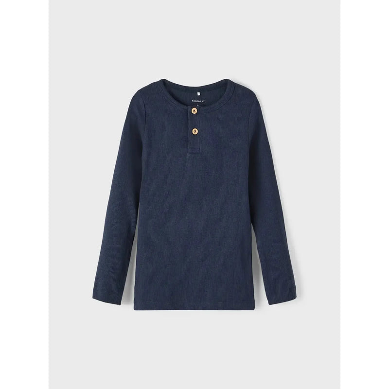 Name it bluse KAB NOOS - Dark Sapphire-Bluser-Name it-Ollifant.dk