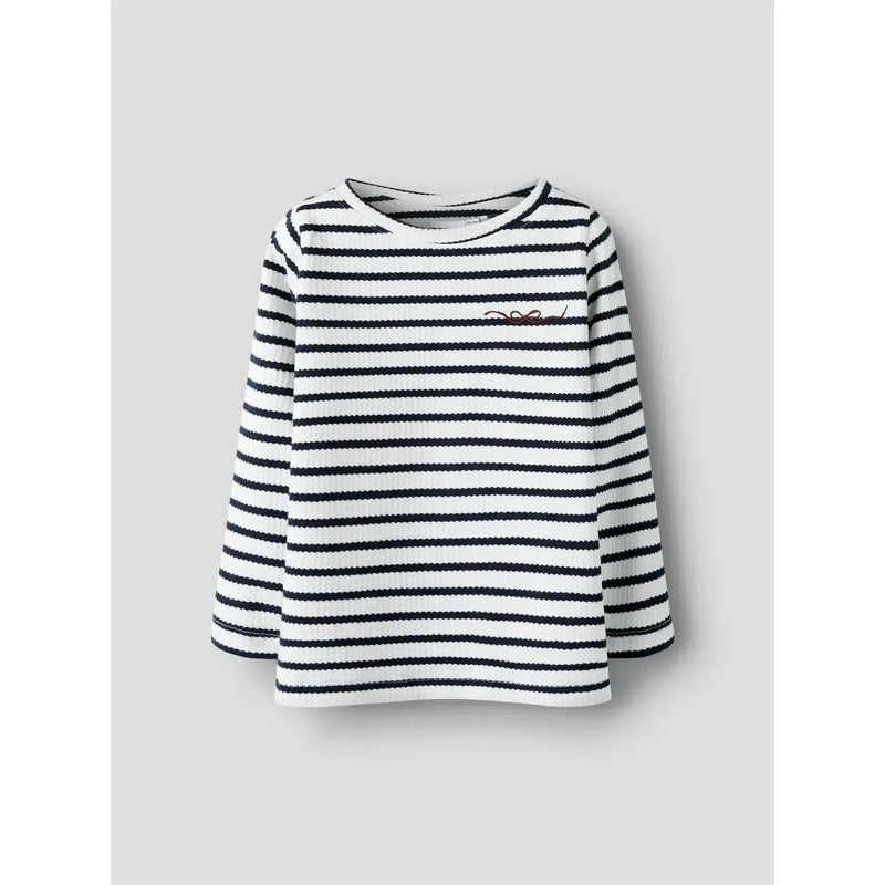 Name it bluse KATTIE - Cloud Dancer Sky Captain-Bluser-Name it-Ollifant.dk