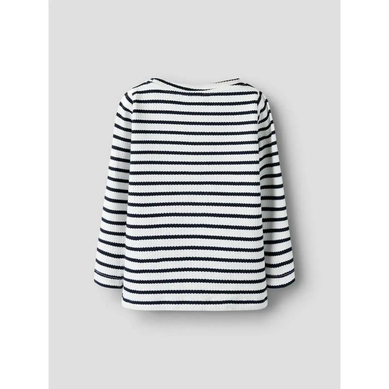 Name it bluse KATTIE - Cloud Dancer Sky Captain-Bluser-Name it-Ollifant.dk