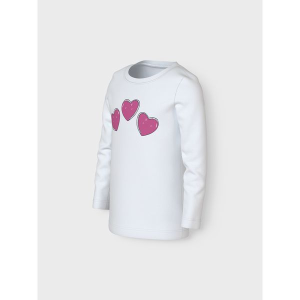 Name it Bluse LADYA - Bright White-Bluser-Name it-Ollifant.dk