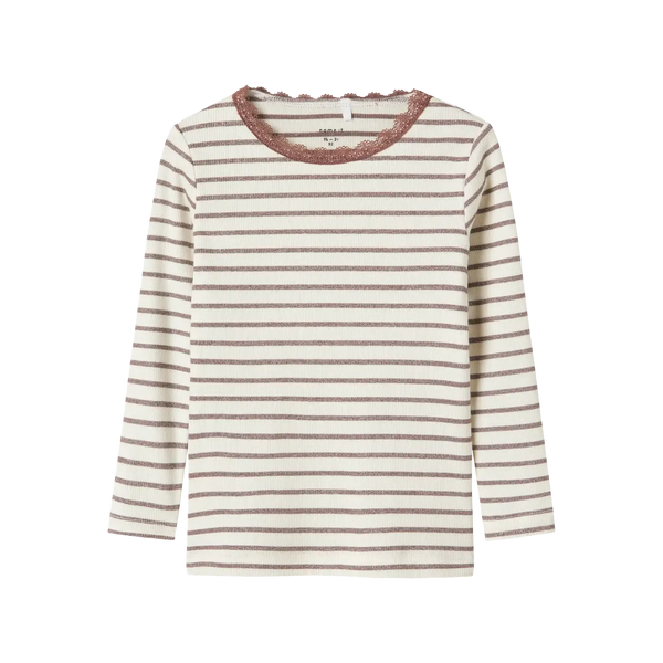 Name it Bluse NETTE - Peppercorn-Bluser-Name it-Ollifant.dk
