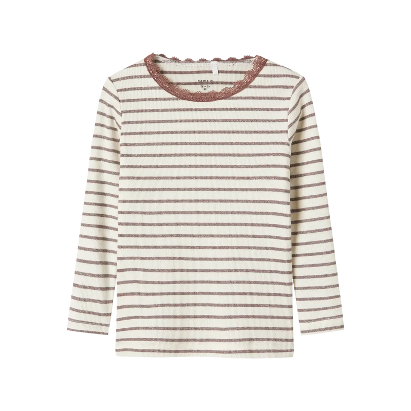 Name it Bluse NETTE - Peppercorn-Bluser-Name it-Ollifant.dk