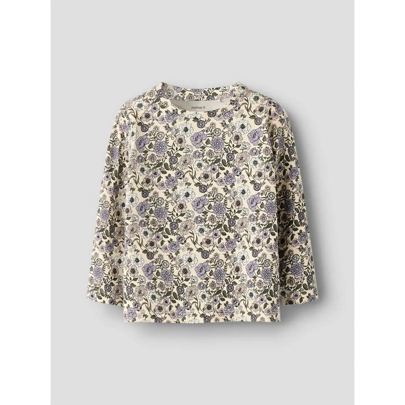 Name it bluse NIKALA - Big Flower-bluse-Name it-Ollifant.dk
