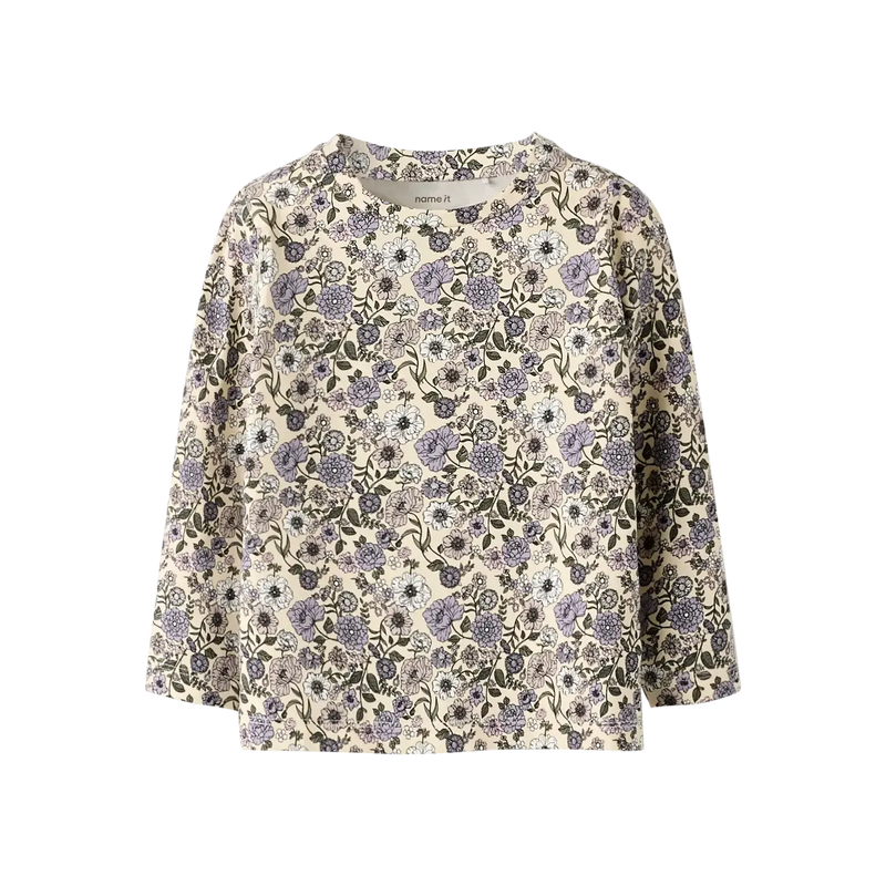 Name it bluse NIKALA - Big Flower-bluse-Name it-Ollifant.dk