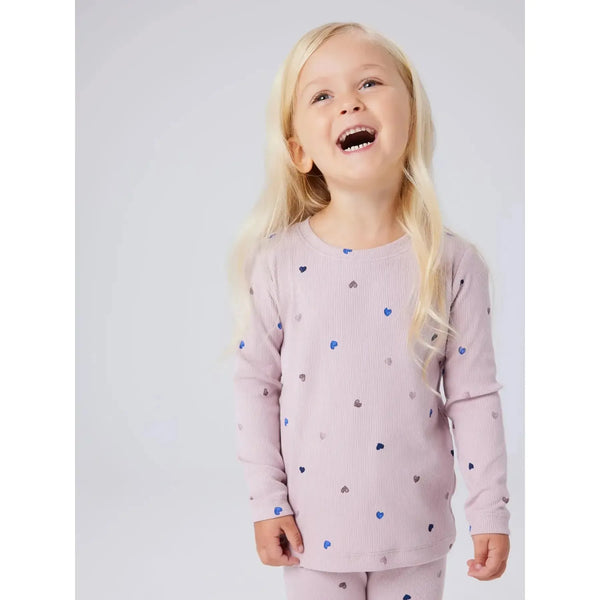 Name it Bluse NUTTI NOOS - Burnished Lilac-bluse-Name it-Ollifant.dk
