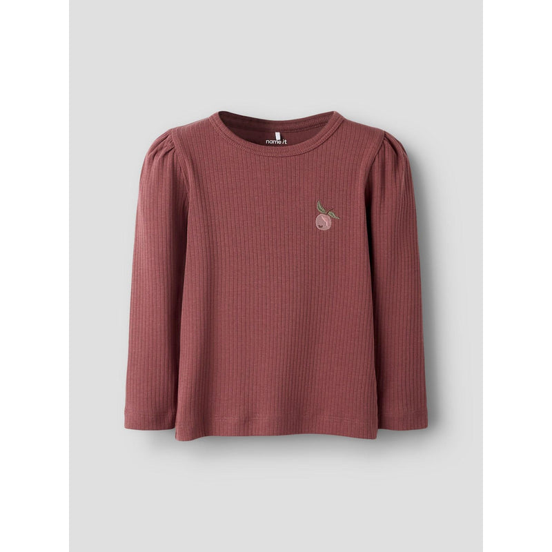 Name it bluse OLIKA - Rose Brown-bluse-Name it-Ollifant.dk