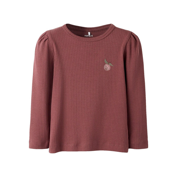 Name it bluse OLIKA - Rose Brown-bluse-Name it-Ollifant.dk